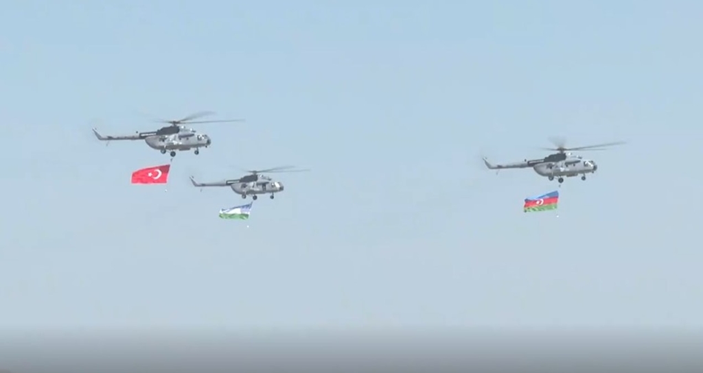 Birliğin Gücü-2026 Tatbikatı'nda Türkiye, Azerbaycan ve Özbekistan birlikleri meskun mahal eğitimi yaptı