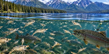 Flathead Gölü'nde Balıkları Beslemek İçin Bırakılan Karidesler Besin Ağını Değiştirdi
